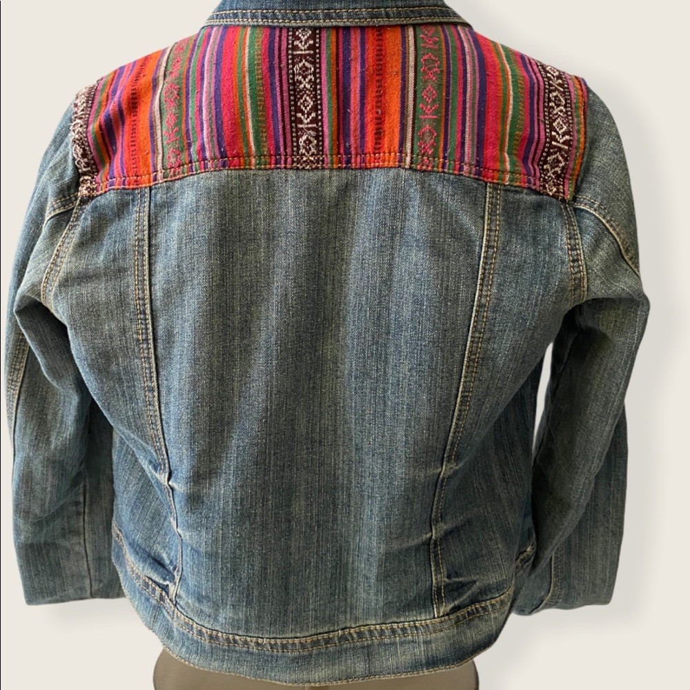 Hot Kiss Cropped Denim Jacket - Picture 2 of 4